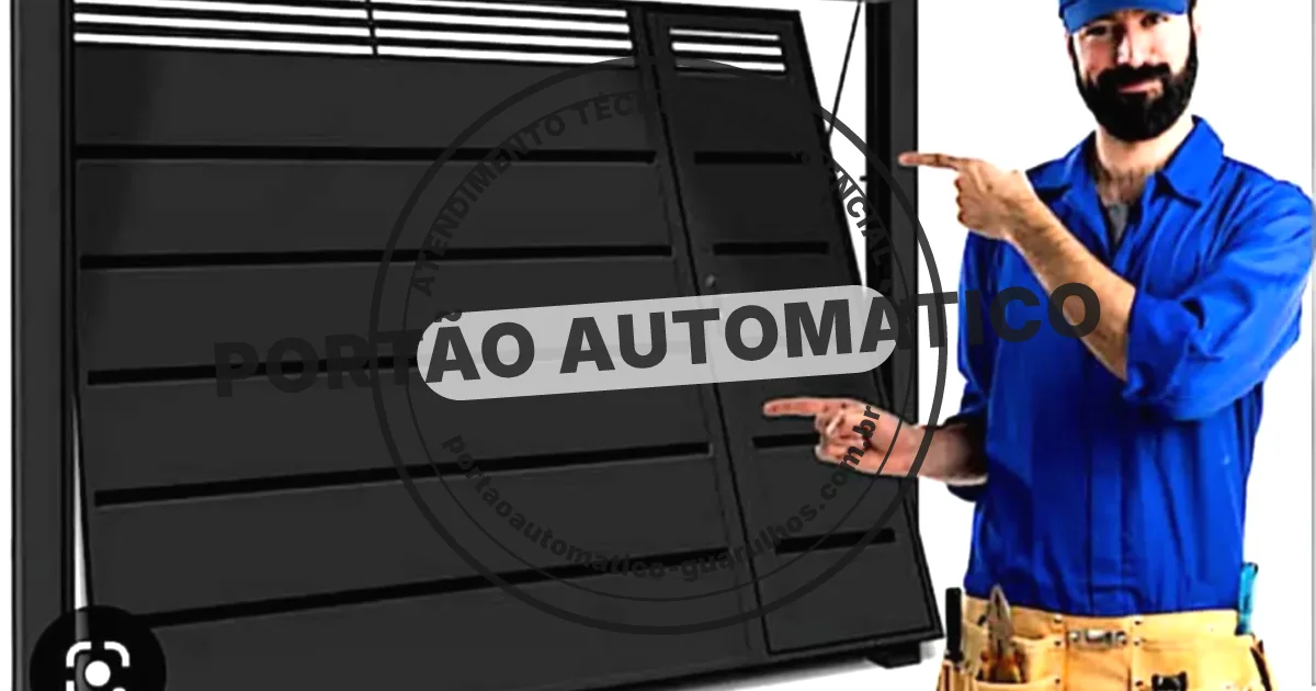 Conserto e instalação de portão automático em Em Campo Grande