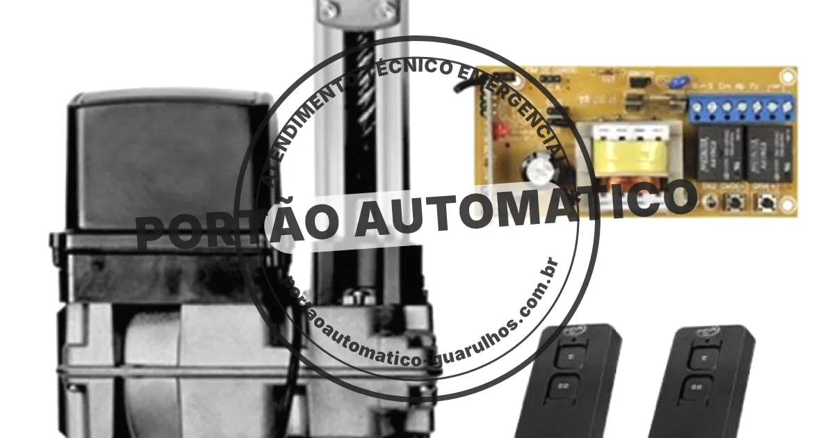 Conserto e instalação de portão automático em Em Vila Clementino