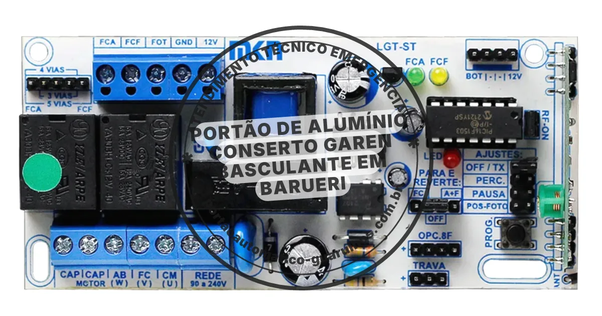 Conserto e instalação de portão automático em Barueri